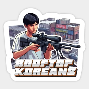 Rooftop Koreans Sticker